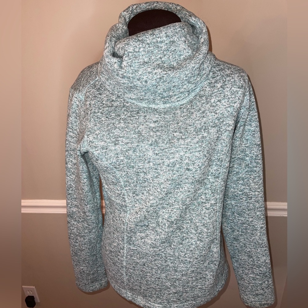 Mountain Warehouse Green Pullover Cowl‎ Neck Sweater Top Womens Size 4